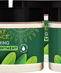 Desert Essence Tea Tree Oil Skin Ointment - 1 Fl Ounce - Pack of 4 - Jojoba & Lavender Essential Oils - Vitamin E - Sweet Almond Extract - Moisturizer For Dry Skin, Skin Irritations, Cuticles