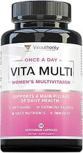 Multivitamin for Women Women's Daily MultiVitamin Supplement with DIM Iodine Ashwagandha Supports Youthful Complexion Healthy Cortisol and Estrogen Balance 30 Day Supply