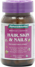 Futurebiotics Hair, Skin, & Nails Beauty Multivitamin, 75 Tablets