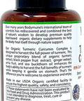 USDA Organic Turmeric Curcumin for Sensitive Stomach 45Day Supply Organic Turmeric Supplement with Black Pepper Sea Buckthorn Oil Ginger and Amla