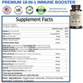 Vinatura Organic Sea Moss, Blue Vervain Advanced - 1250Mg Per Serving, With Bladderwrack Burdock, Ashwagandha, Black Seed Oil