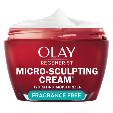 Olay Face Moisturizer Regenerist Micro-Sculpting Facial Cream For Women - Instant Hydration Anti-Aging Anti-Wrinkle Firming Skin Care - Hyaluronic Acid Niacinamide Amino Peptides 1.7 Oz