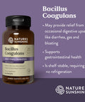 NatureS Sunshine Nutribiome Bacillus Coagulans Probiotics 90 Capsules