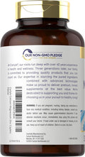 Carlyle Calcium Magnesium Zinc | 300 Caplets | Vegetarian Non-GMO Gluten Supplement