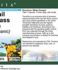 Terravita Horsetail (Shavegrass Silica) (Certified Organic) - 450 Mg (100 Capsules, Zin: 518602)