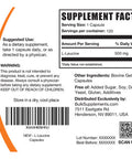 BulkSupplements L Leucine Capsules Leucine Supplements for Muscle Endurance BCAA Supplement Unflavored Capsules 1 Capsule 4 Month Supply (120 Capsules)