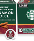 Starbucks K-Cup Coffee Pods, Caramel Naturally Flavored Coffee For Keurig Brewers, 100% Arabica, 1 Box (22 Pods)