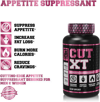 Appetite Suppressant for Weight Loss CUTXT Stimulant / Caffeine Hunger Control Diet Pills Premium Ingredients Saffron Extract 5HTP Keto Friendly 30 Natural Veggie Pills