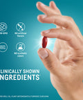 Kori Krill Kori Mind & Body Omega-3 Oil Omega 3, Brain Supplements for Memory and Focus, Lutein, Zeaxanthin, B12, Tumeric Curcumin, 60 Softgels