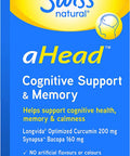 Swiss Natural aHead Cognitive Support and Memory - An unique formulation with all herbal ingredients