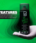 L3 Level 3 Oil Sheen Spray - Adds Shine To Hair After Styling - Infused With Vitamin E Olive And Coconut Oil And Herbal Extracts Level Three Oil Shine Spr