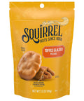 Squirrel Brand Sweet Brown Butter Cashews, 3.5 Ounces Resealable Bag, Gluten Free, Vegetarian