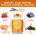 Nac Supplement N-Acetyl Cysteine Nac 1000Mg Zinc Blend 50Mg K2 100Mcg Vitamin D3 5000 Iu N-Acetyl Cysteine 1000Mg Quercetin 1000Mg Sarracenia Purpurea 1000Mg L-Lysine Supplement, 60 Count