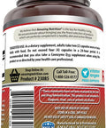 Amazing Nutrition Formulas Red Yeast Rice 1200mg Per Serving 120 Capsules Supplement (Non-GMO Gluten )