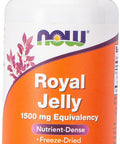 Now Supplements, Royal Jelly 1500 Mg With 10-Hda (Hydroxy-D-Decenoic Acid), 60 Veg Capsules