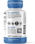 Natures Fusions Nutri Pure Magnesium Glycinate 3680mg (Provides 480mg Elemental Magnesium) Chelated for High Absorption NonBuffered for Maximum Potency 120 Capsules