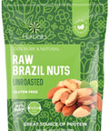 Herbaila Brazil Nuts Raw, 2lb. Brazilian Nuts, Raw Brazil Nuts Unsalted, Shelled Brazil Nuts Whole, Fresh Brazil Nuts Brazilian, All Natural, Non-GMO, Vegan. Whole and Shelled, 32 oz.