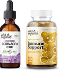 Wild & Organic Echinacea Tincture 2 Fl Oz & Immune Support Gummies