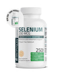Bronson Selenium 200 Mcg Yeast Free Amino Acid 250 Vegetarian Capsules