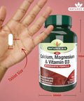Calcium, Magnesium & D3 90 Tablets. Suitable for Vegans.