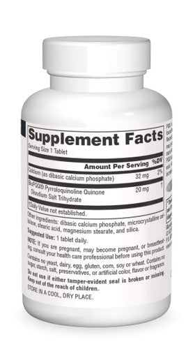 SOURCE S Pqq Mind Tablet, 30 Count