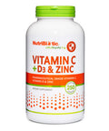 NutriBiotic Ã¢â‚¬â€œ Vitamin C + Vitamin D3 & Zinc 250 Capsules