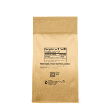 PURE ORIGINAL INGREDIENTS Potassium Bicarbonate (2 Lb)