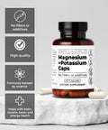 Santa Cruz Paleo Magnesium Potassium Caps Supplement For Men And Women Paleo Keto Sugar & Gluten Free Magnesium Glycinate 166Mg And Potassium Citrate 38Mg Per Serving American Made 60 Caps