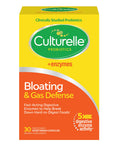 Culturelle Bloating & Gas Defense Digestive Enzymes & Probiotics For Digestive Health 30 Capsules Supports Occasional Indigestion & Discomfort