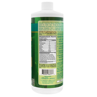 Aloe Life - Stomach Plus Formula, Fast-Acting Tonic for Children, Adults, & Seniors, Supports Healthy Digestion & Helps to Soothe Gas, Bloating, & Nausea, Aloe Vera Concentrate, Gluten-Free (32 oz)