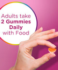 Centrum Multigummies Multi+ Beauty Dual Action Multivitamin Specially Designed With Biotin For Healthy Hair Skin And Nails Cherry/Berry/Orange Flavors - 100 Count