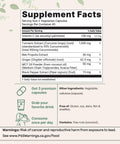 Micro Ingredients Pure Turmeric Curcumin Supplement 1000Mg 95 Curcuminoids With Black Pepper & Ginger High Absorption For Joint & Antioxidant Support Filler Free 120 Veggie Capsules