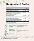 Micro Ingredients Pure Turmeric Curcumin Supplement 1000Mg 95 Curcuminoids With Black Pepper & Ginger High Absorption For Joint & Antioxidant Support Filler Free 120 Veggie Capsules