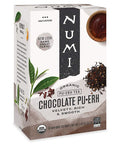 Numi Organic Tea Chocolate Puerh 16 Count Box of Tea Bags (Pack of 3)