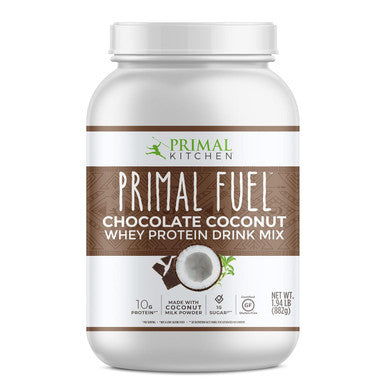 Primal Kitchen Primal Fuel Chocolate Coconut Whey Protein Powder Gluten And Soy Free 1.94 Pounds
