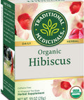 Traditional Medicinals Organic Hibiscus Herbal Tea, 16 Tea Bags