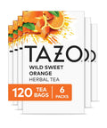TAZO Passion Herbal Tea Bags, 120 Total Tea Bags (20ct - Pack of 6) | A tropical blend Herbal Tea , 120 Total Tea Bags, Caffeine Free for hot or iced tea