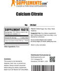 BulkSupplements Calcium Citrate Powder - Calcium Supplements for Bone Health - Unflavored - 4760mg (1000mg of Calcium) , 210 Servings (1 Kilogram - 2.2 lbs)