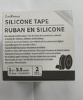 Lotfancy Medical Silicone Tape, 2Rolls 1 5.5 Yds, Waterproof Adhesive Surgical Tape, Soft Skin Tape For Surgery First Aid, Wound, Bandage And Sensitive Skin