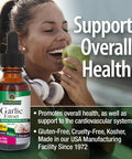 Nature'S Answer Garlic 1oz Extract | Promotes Overall Well-Being | Made with Low Organic Alcohol | Gluten- Non-GMO & Kosher | Single Count