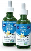 SweetLeaf Sweet Drops Flavored Stevia Liquid Sweetener Organic Stevia Extract Zero Calorie Keto Friendly Non GMO Natural Flavor Sugar Alternative Vanilla Creme 2 Fl Oz (Pack of 2)