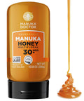 Manuka Doctor - MGO 30+ Squeezy Manuka Honey Multifloral, 100% Pure New Zealand Honey. Certified. Guaranteed. Raw. Non-GMO (10.58 oz)