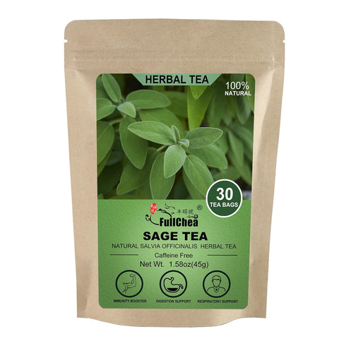 FullChea - White Mulberry Leaf Tea, 40 Teabags Ã¢â‚¬â€œ 100% Pure Dried Mulberry Tea Ã¢â‚¬â€œ Slightly Sweet & Refreshing - Non-GMO - Caffeine-Free - Support Wellness & Improve Digestion