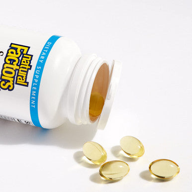 Natural Factors Super Cod Liver Oil Provides Vitamins A D 90 Soft Gels