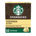 Starbucks by Nespresso Vertuo, Blonde & Medium Roast Variety Pack Coffee, 30-count Coffee Pods, Brews 7.8 oz.