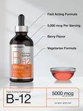 Horbaach Vitamin B12 Methylcobalamin Spray 5000 mcg 2 oz