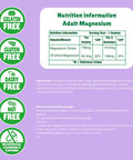 Chewy Vites Adult Gummies Magnesium Citrate 736mg Offering 82.5mg of Elemental Magnesium 60 Vitamin Gummies 2 Months Supply Real Fruit Juice Vegan Berries Flavour