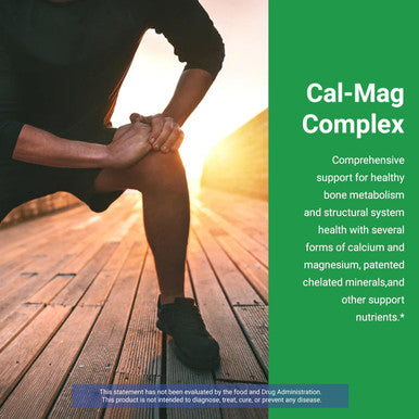 4Life Cal-Mag Complex - Supplement for Healthy and Strong Muscle Bone and Joint Support - Supplement with Calcium Magnesium Vitamin D and Vitamin K - 90 Tablets