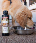 Barleans Fresh Flaxseed Oil for Animals with Rich Essential Omega3 Fatty Acids for Pet WellBeing and Health NonGMO 12 oz