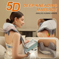 Neck Massager, Shiatsu Neck Shoulder Massager For Pain Relief Deep Tissue, 5D Cordless Kneading Massage For Neck Traps Shoulder Back, Electric Shiatsu Massager With Heat, Gifts For Women Men Mom Dad